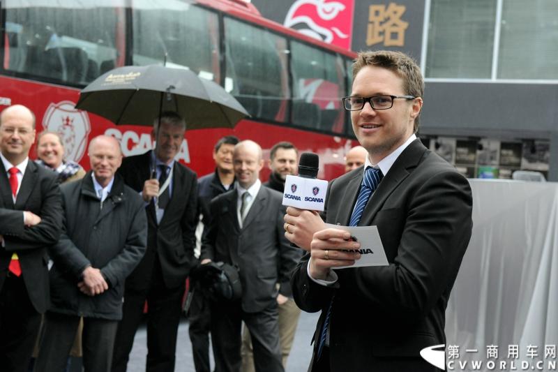 斯堪尼亚中国 产品总监 唐伯瑞 致辞