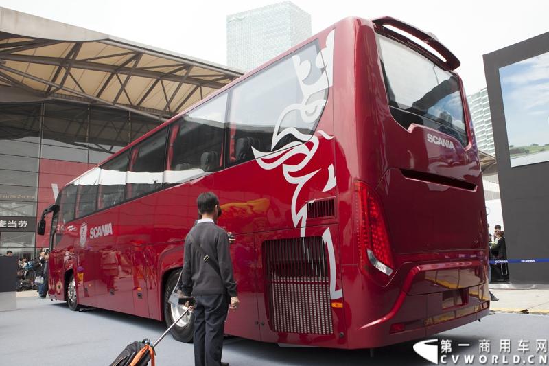 上海国际车展上的斯堪尼亚·海格Touring