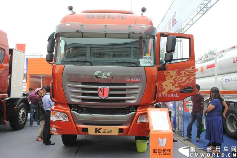 2013年第十四届中国北京国际天然气汽车、加气站设备展览会5月8日到10日在北京农业展览馆举行。作为国内重卡的新生力量，在2012年LNG重卡市场有着不凡表现的联合卡车，也携其4月刚刚下线的K金版系列亮相此次盛会。这也是联合卡车K金版重卡首次亮相北京。图为联合卡车K金版LNG重卡搭载了13升气体机。