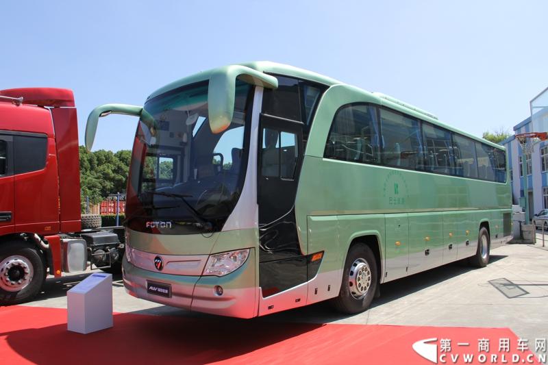 2013年7月12日，福田汽车与国家海洋局正式签署“中国南北极科考战略合作伙伴”协议。福田汽车旗下欧曼、拓陆者、福田欧辉产品成为“中国南北极科考站建设指定用车”、“中国南北极科考专用皮卡”、“中国南北极科考队员专用车辆”。图为福田欧辉展车BJ6129U8BJB 。