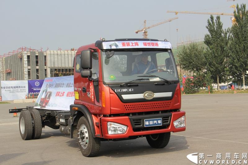 9月11日，福田瑞沃中卡康明斯动力新品上市发布会在北京顺利落幕，福田高层、供应商代表、经销商代表、用户代表共同见证了福田瑞沃康明斯动力新品的首次登场。图为福田瑞沃中卡康明斯动力新品。