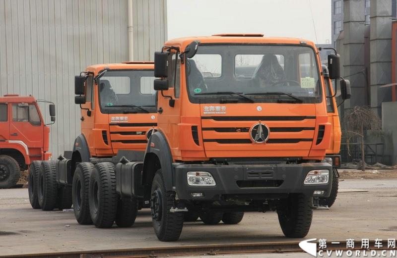 12月23日，北奔重型汽车集团有限公司2014商务年会在内蒙古包头召开。截止到2013年11月25日，北奔集团累计销售重卡15745辆，其中国内销售14326辆，国外销售1419辆，预计全年完成17000辆。2014年，北奔重卡的销售目标是2.5万辆。