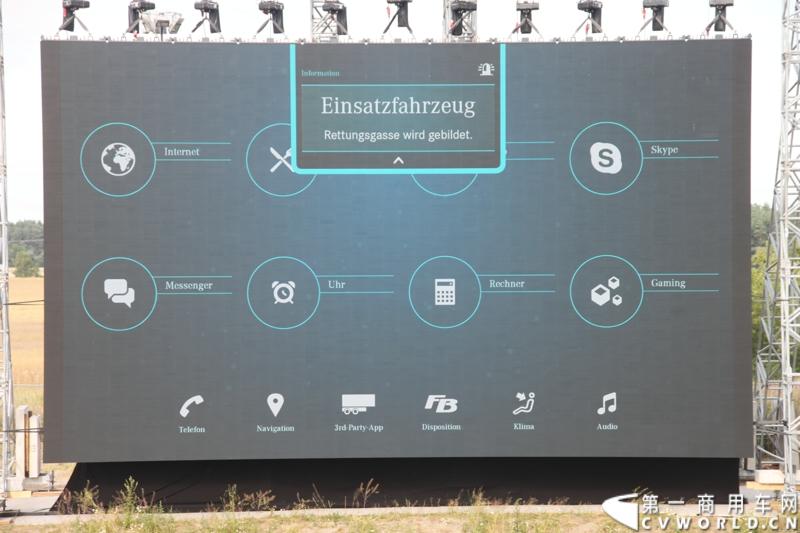 作为戴姆勒卡车“重塑未来运输”计划的一部分，梅赛德斯-奔驰未来卡车2025不仅将节约能耗，降低尾气排放，同时将确保最高水准的道路交通安全性。梅赛德斯-奔驰未来卡车2025在全球首发中展现出与众不同的非凡性能，在德国马格德堡A14号公路的实际路况下，时速高达80公里/小时。