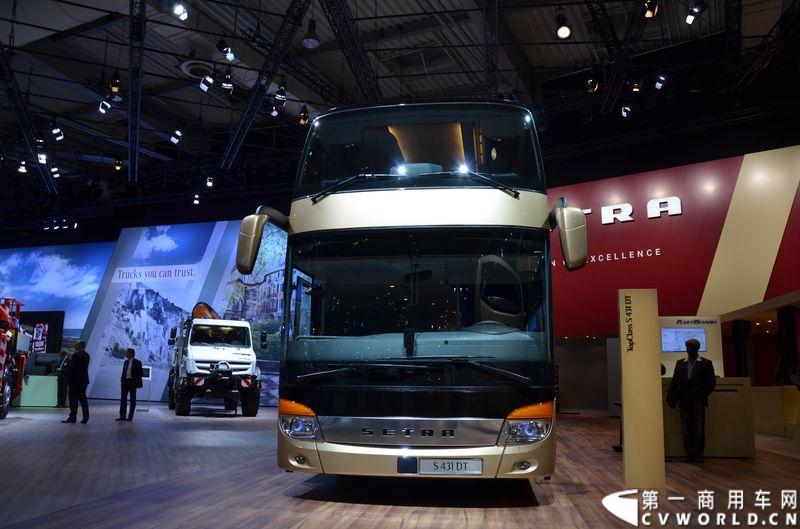 2014 IAA:奔驰SETRA S431DT客车