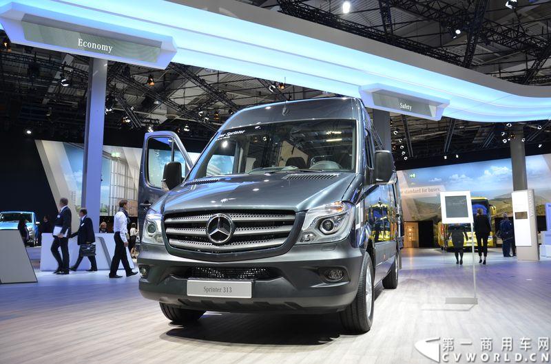 探馆汉诺威之奔驰轻客篇。图为奔驰Sprinter 313