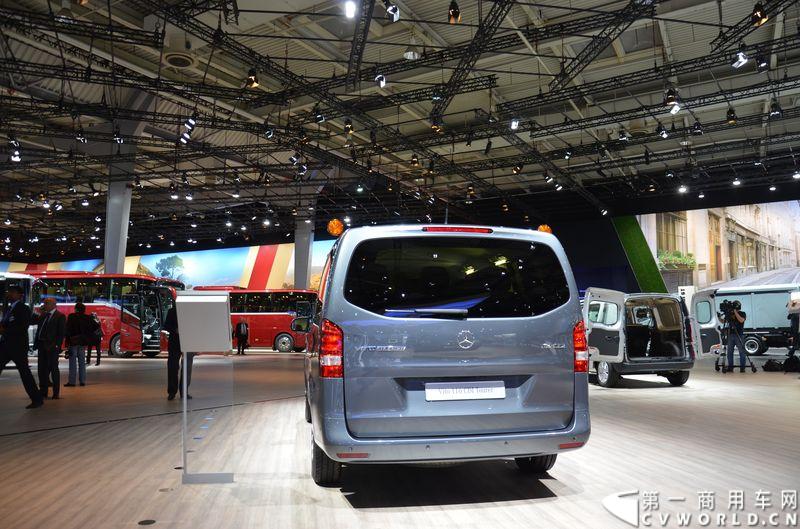 探馆汉诺威之奔驰轻客篇。图为奔驰Vito 116 CDI Tourer