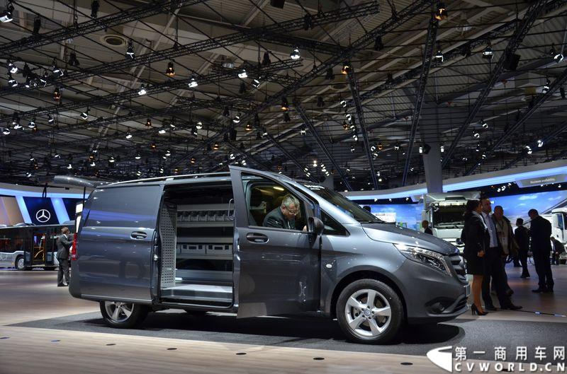 探馆汉诺威之奔驰轻客篇。图为奔驰Vito 116 CDI