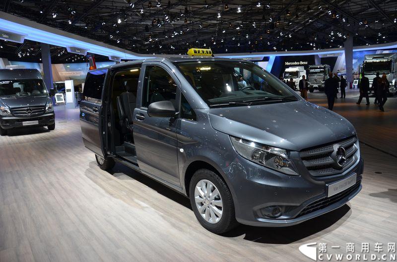 探馆汉诺威之奔驰轻客篇。图为奔驰Vito 116 CDI Tourer