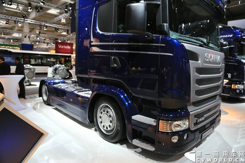 探馆汉诺威之最环保斯堪尼亚篇。图为G 410 LA4x2MNA