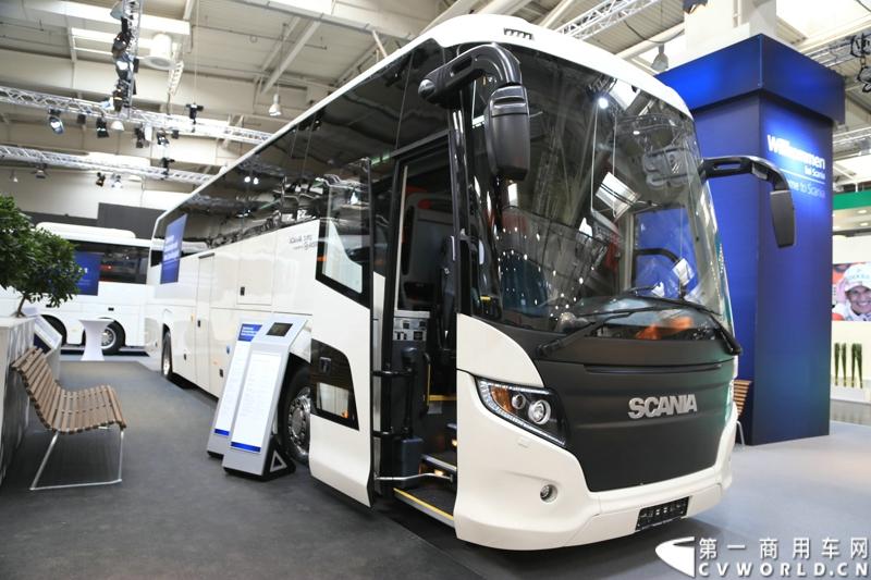 探馆汉诺威之最环保斯堪尼亚篇。图为R 490 LB6x24MNB