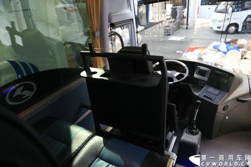 探馆汉诺威之大金龙客车篇。图为大金龙现场展车