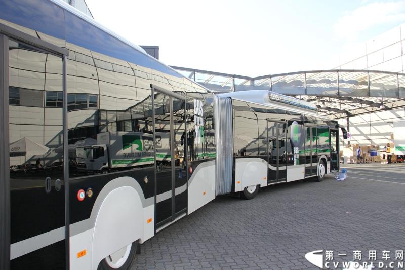 探馆汉诺威之德国曼篇。图为2015年度客车——MAN LION'S CITY GL