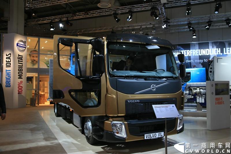 探馆汉诺威之沃尔沃篇。图为FL车辆运输车