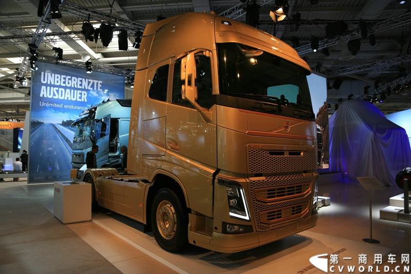 探馆汉诺威之沃尔沃篇。图为沃尔沃FH16金牌服务车