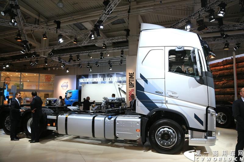 探馆汉诺威之沃尔沃篇。图为沃尔沃FH16金牌服务车