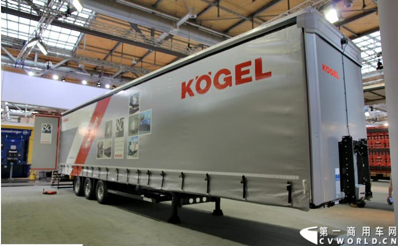 探馆汉诺威之考格尔篇。图为考格尔挂车