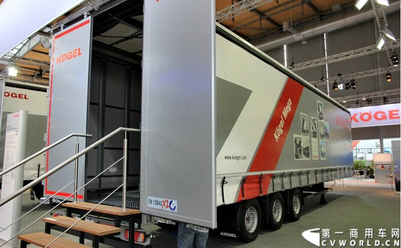 探馆汉诺威之考格尔篇。图为考格尔挂车