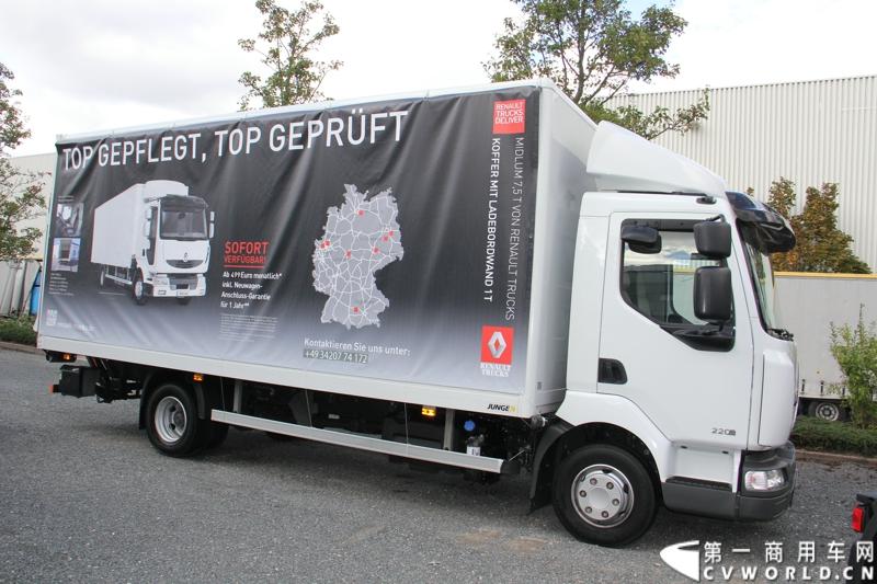 探馆汉诺威之雷诺篇。雷诺Maxity厢式货车 