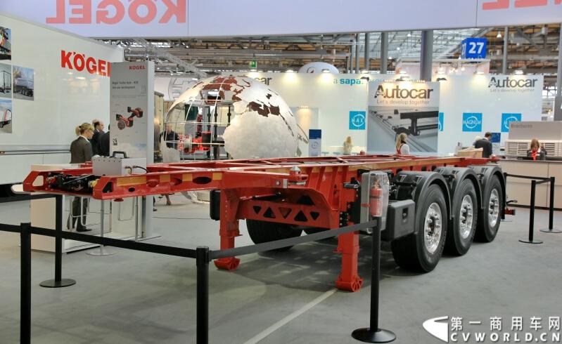 探馆汉诺威之考格尔篇。图为考格尔挂车