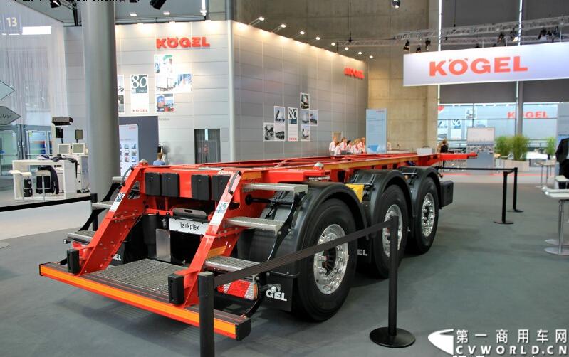 探馆汉诺威之考格尔篇。图为考格尔挂车