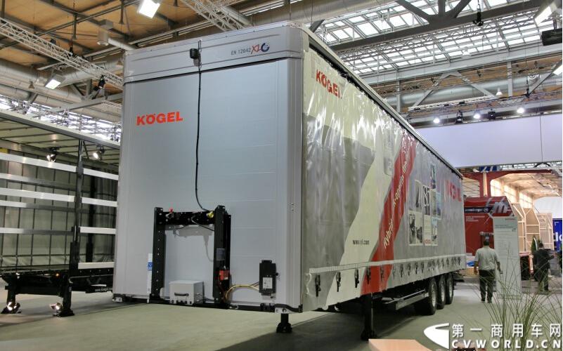 探馆汉诺威之考格尔篇。图为考格尔挂车