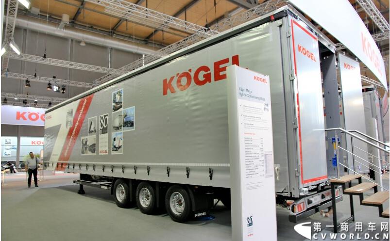 探馆汉诺威之考格尔篇。图为考格尔挂车