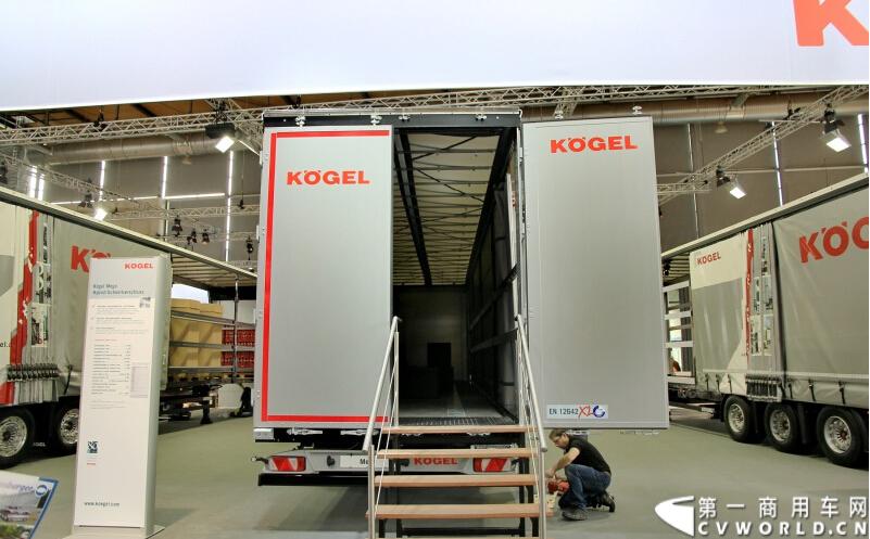 探馆汉诺威之考格尔篇。图为考格尔挂车