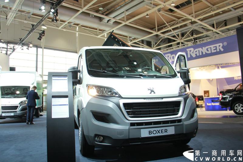 探馆汉诺威之标致轻客篇。图为标致BOXER