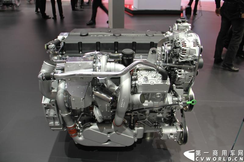 探馆汉诺威之曼全系柴油机及气体机篇。图为MAN D0836 LOH72欧六发动机 