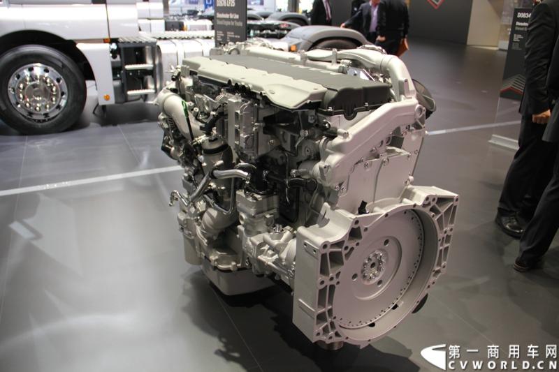 探馆汉诺威之曼全系柴油机及气体机篇。图为MAN D2676 LF25欧六柴油发动机 