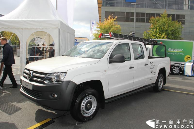 探馆汉诺威之现代轻型商用车篇。图为大众AMAROK皮卡