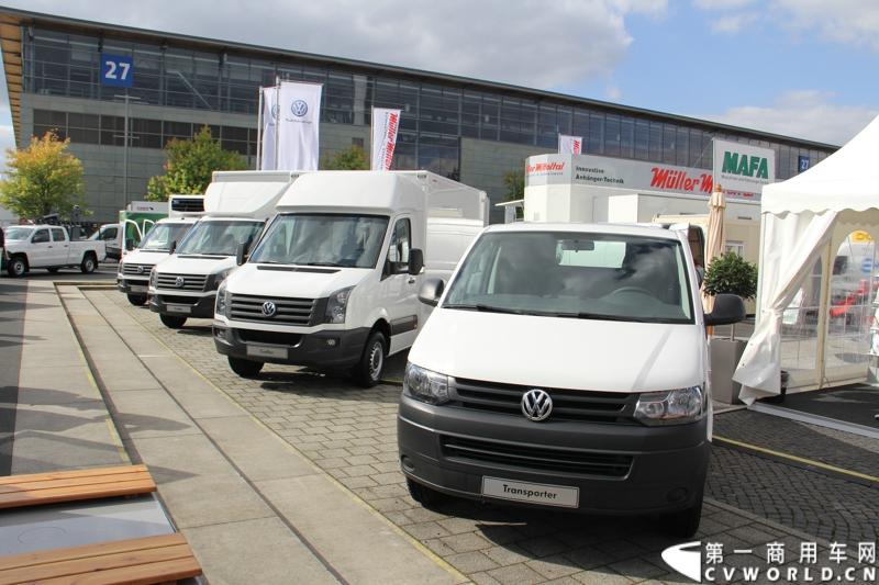 探馆汉诺威之现代轻型商用车篇。图为大众轻型商用车 