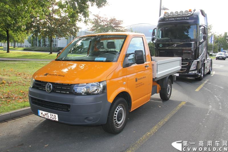 探馆汉诺威之现代轻型商用车篇。图为大众轻型商用车 