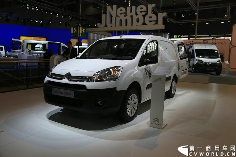 探馆汉诺威之雪铁龙轻型商用车篇。图为berlingo
