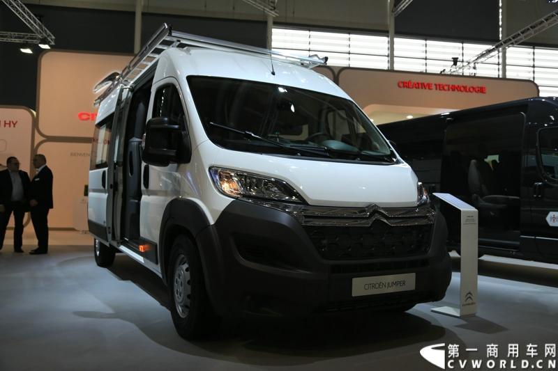 探馆汉诺威之雪铁龙轻型商用车篇。图为jumper 