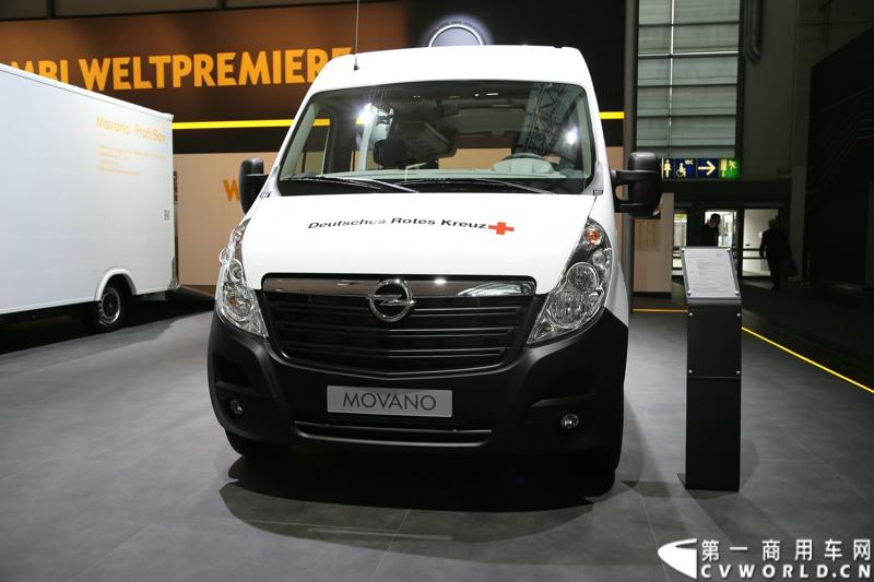 探馆汉诺威之欧宝轻型商用车篇。图为欧宝MOVANO 