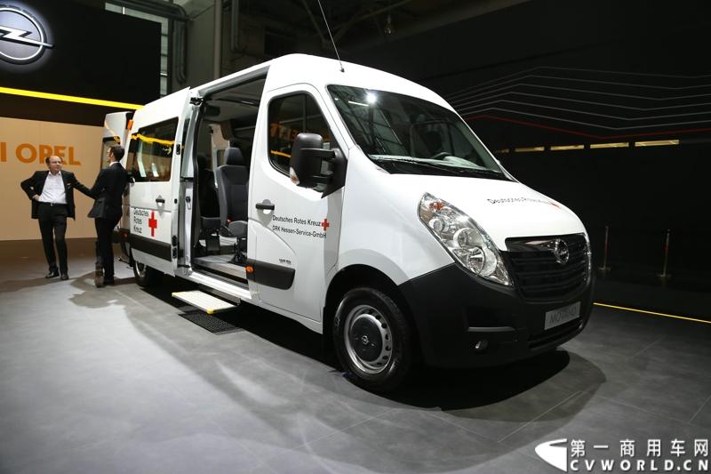 探馆汉诺威之欧宝轻型商用车篇。图为欧宝MOVANO 