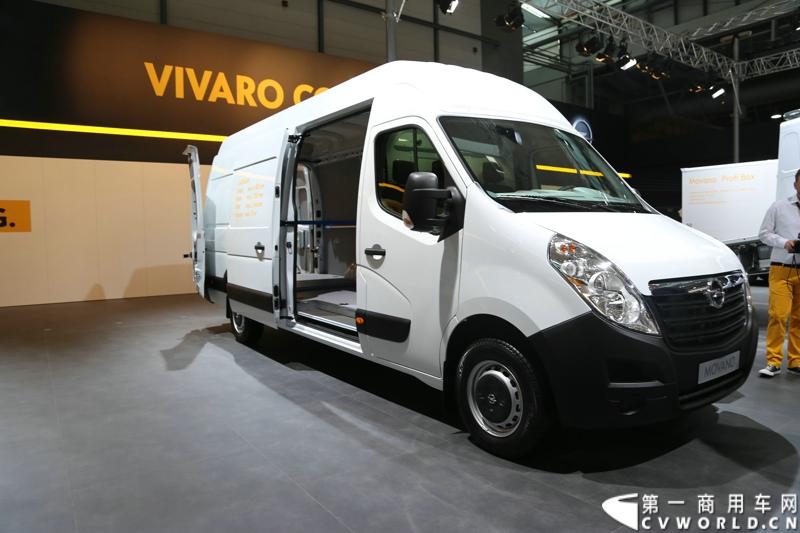 探馆汉诺威之欧宝轻型商用车篇。图为欧宝MOVANO改装