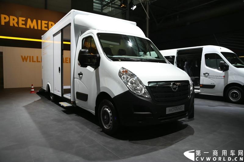 探馆汉诺威之欧宝轻型商用车篇。图为欧宝MOVANO改装