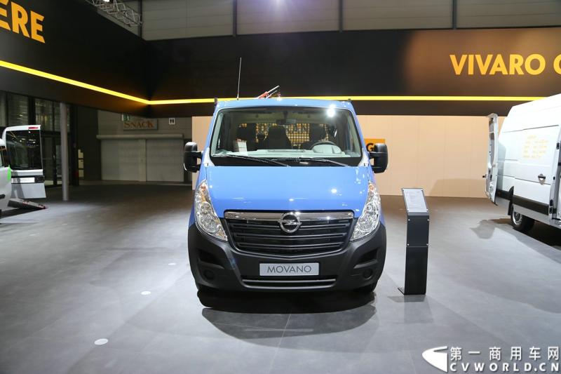 探馆汉诺威之欧宝轻型商用车篇。图为欧宝MOVANO小货车
