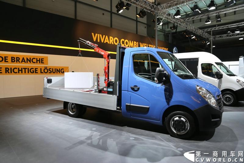 探馆汉诺威之欧宝轻型商用车篇。图为欧宝MOVANO小货车