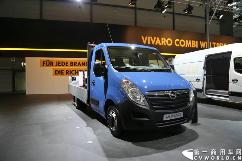 探馆汉诺威之欧宝轻型商用车篇。图为欧宝MOVANO小货车