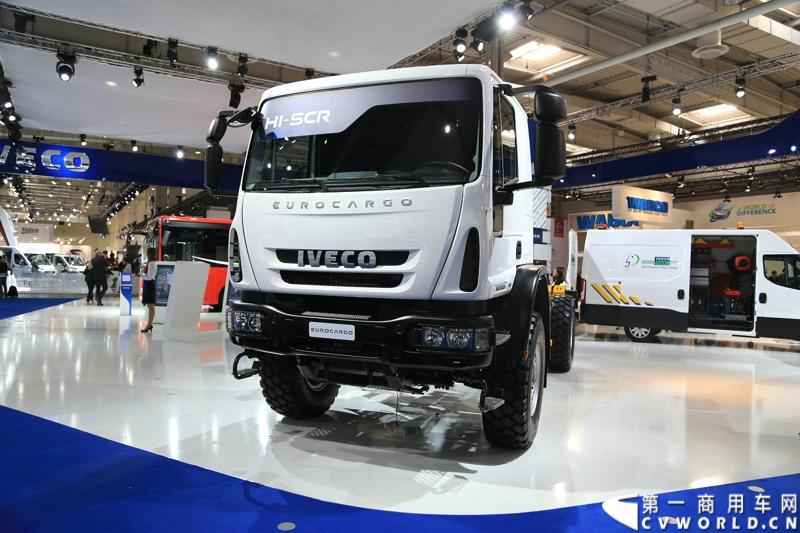 探馆汉诺威之依维柯篇。图为依维柯Eurocargo