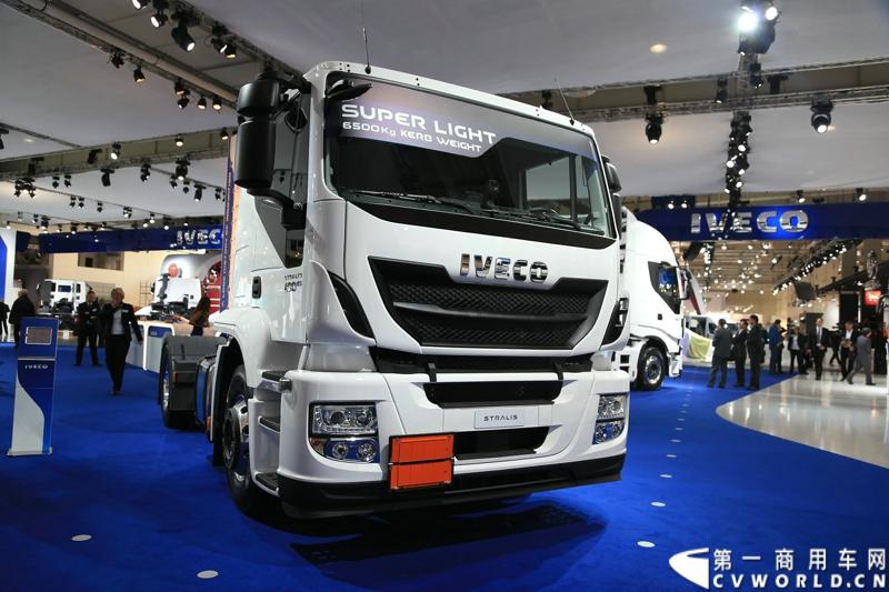 探馆汉诺威之依维柯篇。图为依维柯Stralis