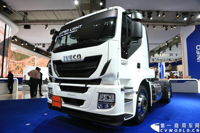 探馆汉诺威之依维柯篇。图为依维柯Stralis