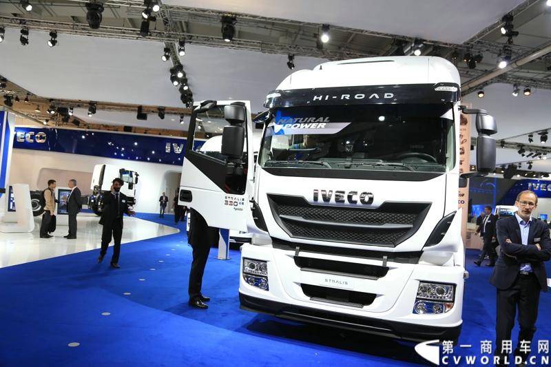 探馆汉诺威之依维柯篇。图为依维柯StralisHi-Road