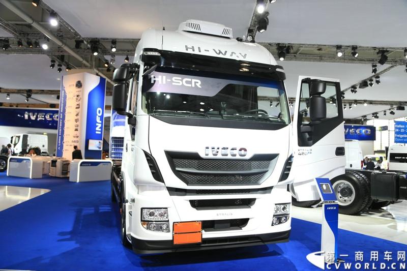 探馆汉诺威之依维柯篇。图为依维柯StralisHi-Way