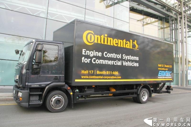 探馆汉诺威之依维柯篇。图为依维柯EUROCARGO中卡 