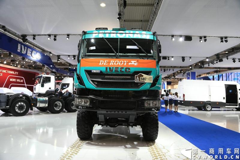 探馆汉诺威之依维柯篇。图为依维柯工程车