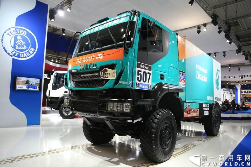 探馆汉诺威之依维柯篇。图为依维柯工程车